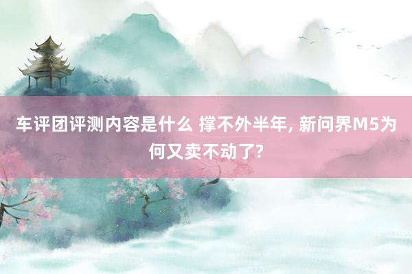 车评团评测内容是什么 撑不外半年, 新问界M5为何又卖不动了?